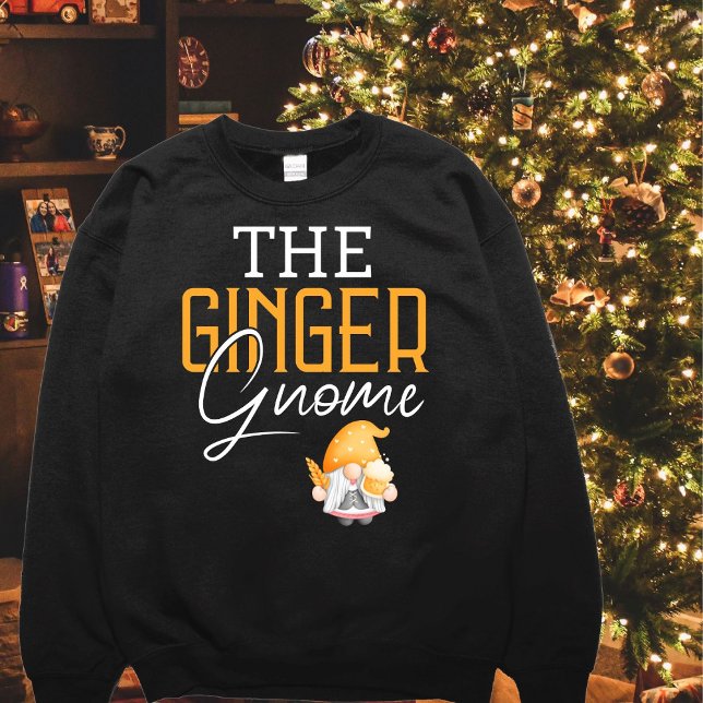 Camiseta Ginger Gnomer Beer Christmas (Criador carregado)