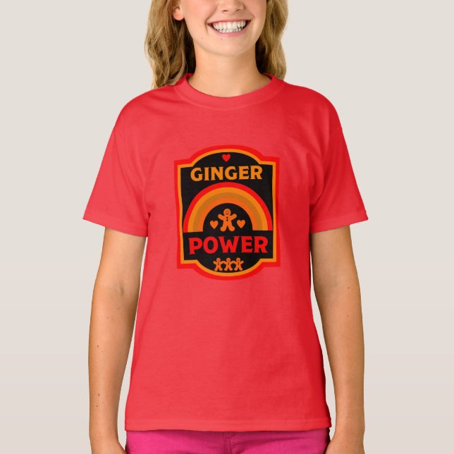 Camiseta Ginger Hair Pride (Frente)