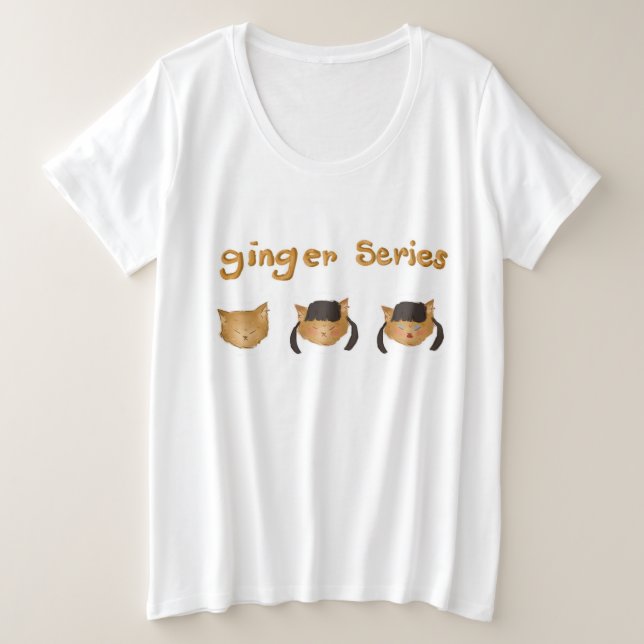 Camiseta Ginger Series (Frente do Design)