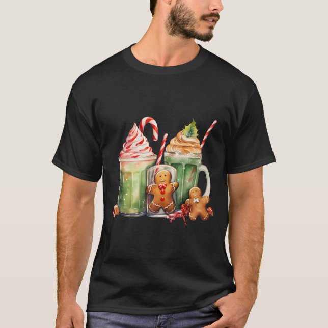 Camiseta Gingerbird Delight" (Frente)