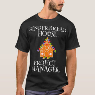 Camiseta Gingerbird House Gerente de projeto Decorando Baki