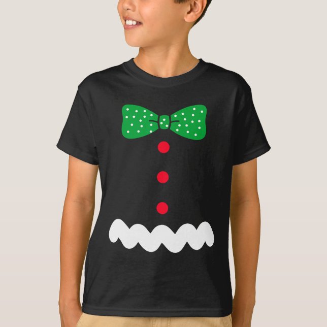Camiseta Gingerbird Man Christmas (Frente)