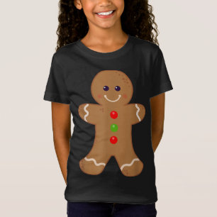 Camiseta Gingerbird Man Christmas Cookie Baking Holiday