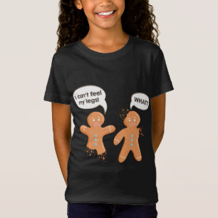 Camiseta Gingerbird Man Cookies Feia Natal Xmas