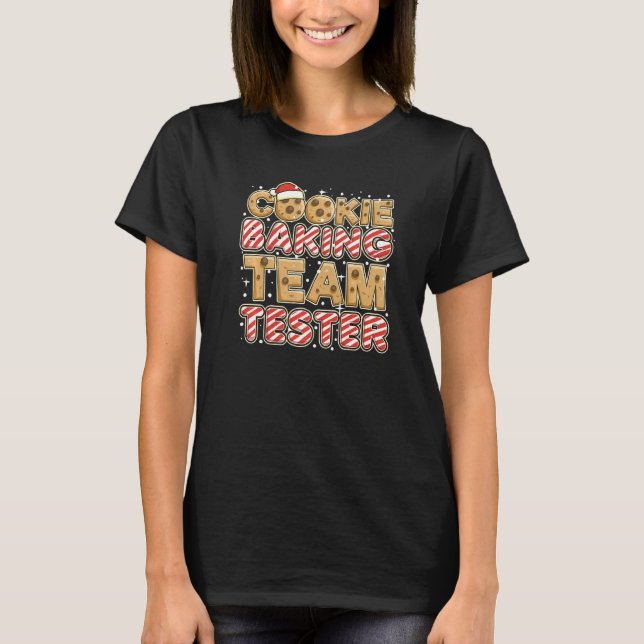 Camiseta Gingerbread Christmas Cookie Baking Holiday Costum (Frente)