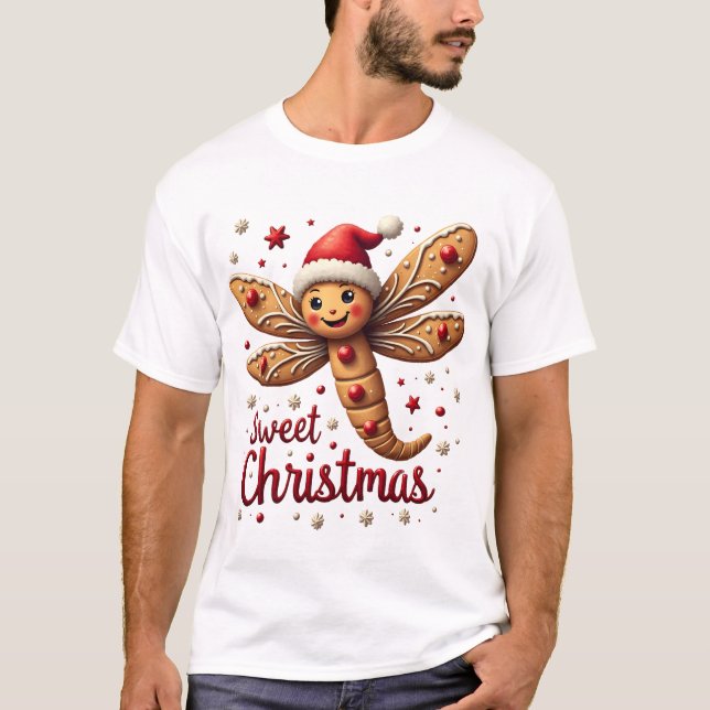 Camiseta Gingerbread Dragonfly (Frente)