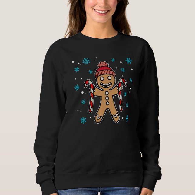 Camiseta Gingerbread Merry Christmas Xmas Party (Frente)