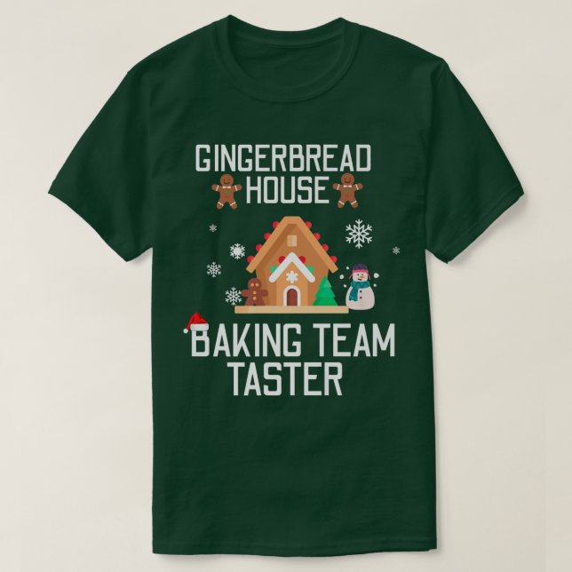 Camiseta Gingercake Team Banking Taster Christmas Xma (Frente do Design)