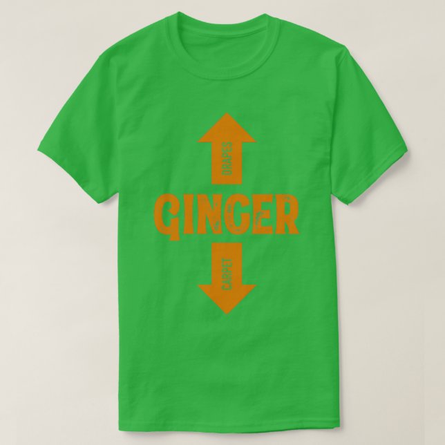 Camiseta Gingers O Carpete Combina Com As Draps (Frente do Design)