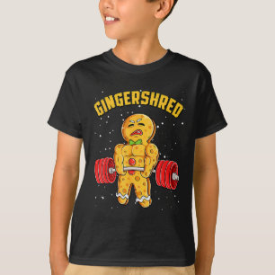 Camiseta Gingershred Funny Gingerbird Man Gym