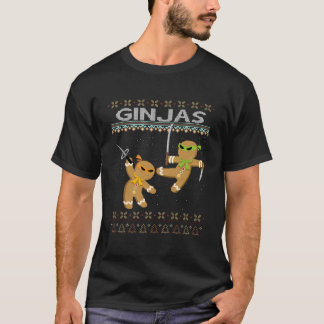 Camiseta Ginjas Gingerbread Ninjas Feios