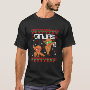 Camiseta Ginjas Gingerpão Ninjas Engraçada Fúria Vestida
