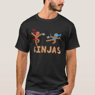 Camiseta Ginjas Gingerpão Ninjas Engraçado Cookie P