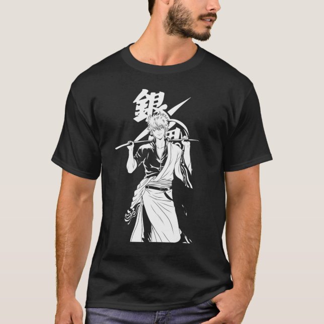 CAMISETA GINTOKI MANGA ANIME MEME (Frente)