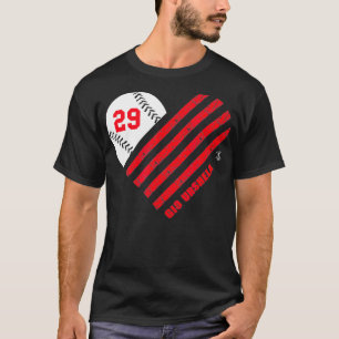Camiseta Gio Urshela Baseball Striped Heart Gameday