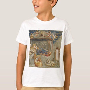 Camiseta Giotto di Bondone O Nascimento Coleção de Arte Fin