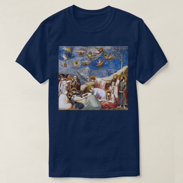 Camiseta Giotto lamentou o luto pelo Cristo (Frente do Design)