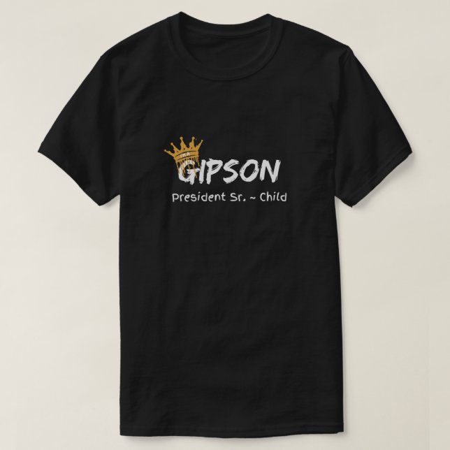 Camiseta Gipson Pres Sr. Filho (Frente do Design)
