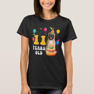 Camiseta Gir 11 Cãozinho De 11 Anos De Idade
