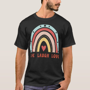 Camiseta Gira-Arco-Íris Ao Vivo Ria Do Amor, Citação Inspir