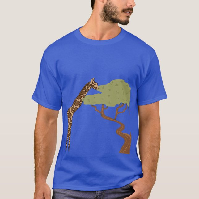 Camiseta Girafa, Acacia (Frente)