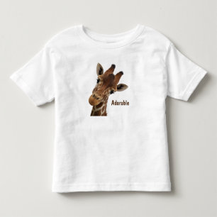 Camiseta Girafa Adorável