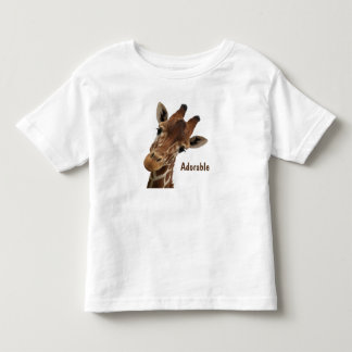 Camiseta Girafa Adorável