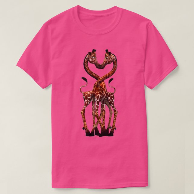 Camiseta Girafa ama girafas (Frente do Design)