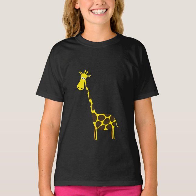 Camiseta Girafa Amarela (Frente)