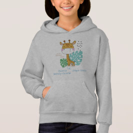 Camiseta Girafa - Animal Alto - Educar crianças