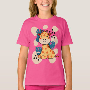 Camiseta Girafa Bebê