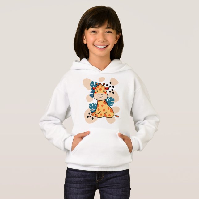 Camiseta Girafa Bebê (Frente Completa)