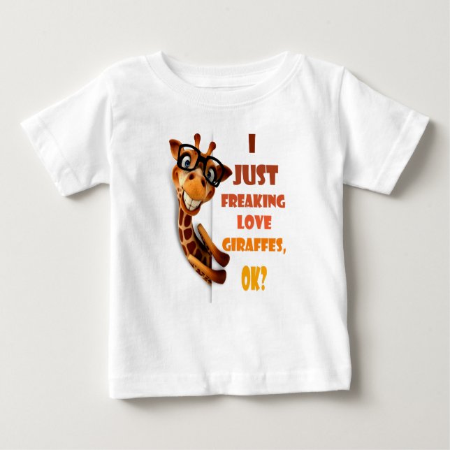 Camiseta Girafa bonita (Frente)