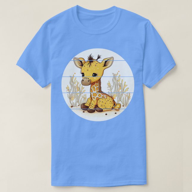 Camiseta Girafa Bonita 1 (Frente do Design)