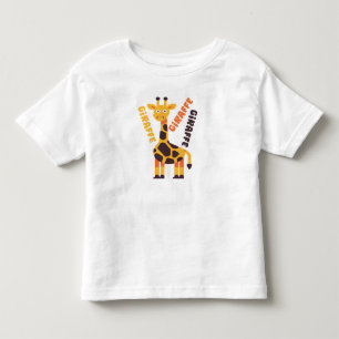 Camiseta Girafa Bonita, presente de aniversário