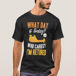 Camiseta Girafa Bonita Que Dia É