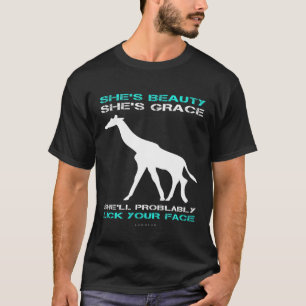 Camiseta Girafa Canta Bela Canta Graça Gentil