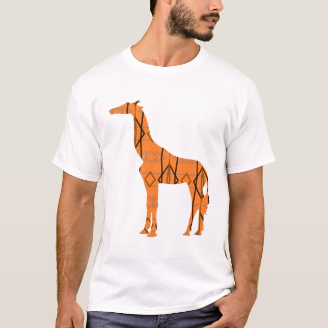 Camiseta Girafa castanha (Frente)