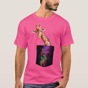 Camiseta Girafa Colorida