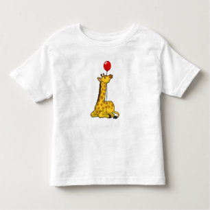 Camiseta Girafa com Balão