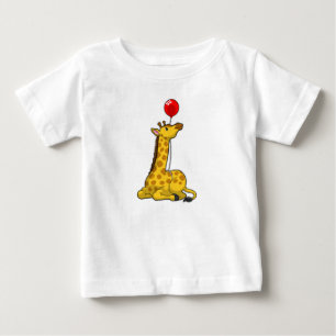 Camiseta Girafa com Balão