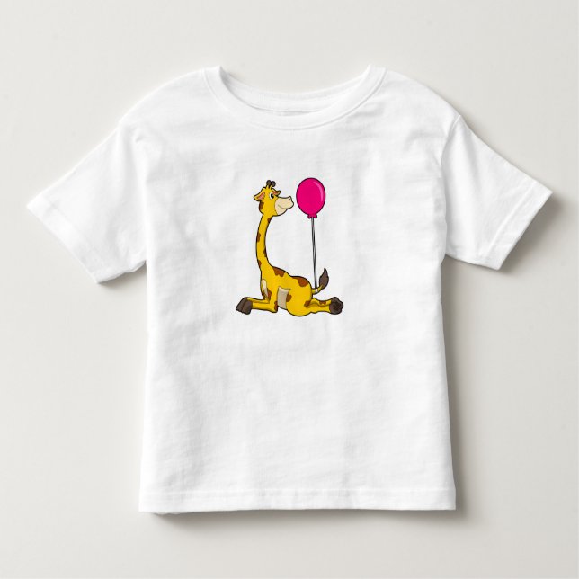 Camiseta Girafa com Balão (Frente)
