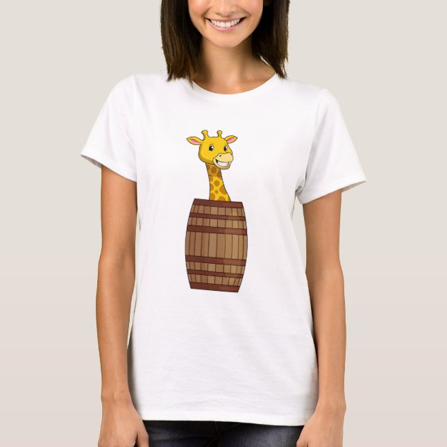 Camiseta Girafa com Barrel (Frente)
