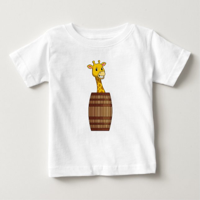 Camiseta Girafa com Barrel (Frente)
