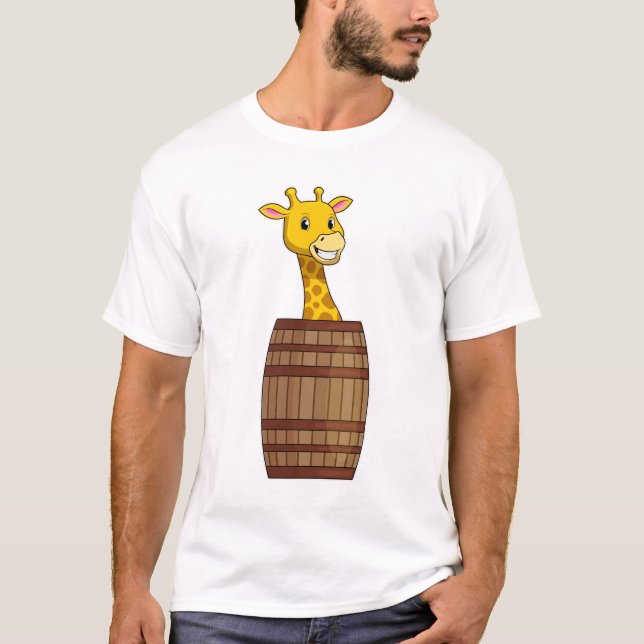 Camiseta Girafa com Barrel (Frente)