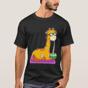 Camiseta Girafa com coco