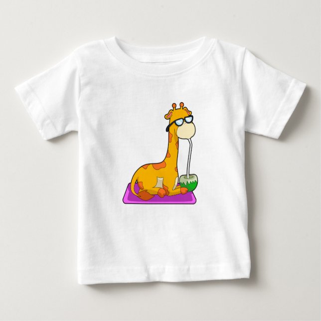 Camiseta Girafa com coco (Frente)