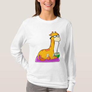 Camiseta Girafa com coco