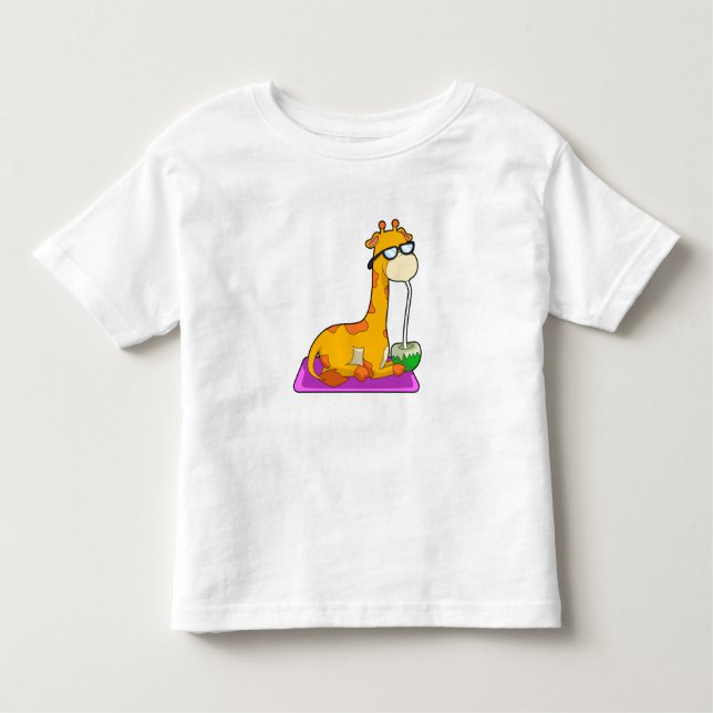 Camiseta Girafa com coco (Frente)
