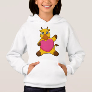 Camiseta Girafa com coração